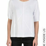 LHW T-SHIRT 4M KUTIS Jersey Viscose White