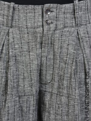 LH TROUSER 3B OMISETT Linen Cotton - imagine 3