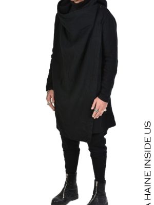 Cardigan 3J POLLICI CARDIGAN Wool Black - imagine 6