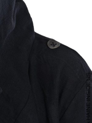 Cardigan 3J POLLICI CARDIGAN Wool Black - imagine 7