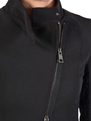 Jacheta 4B MEGAN DUSTER JACKET Tecno Stretch & Tulle Black - imagine 6