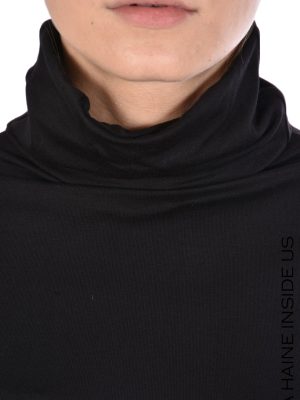 Bluza 4M SAGA DOLCEVITA Jersey Viscosa Nero - imagine 3