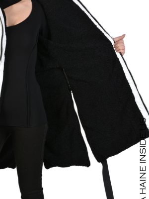 CARAR DOWN JACKET SLEEVELESS & Faux Fur White - imagine 4