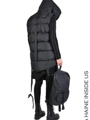 TALENTO SLEEVELESS DOWNJACKET 360GR. Black - imagine 3