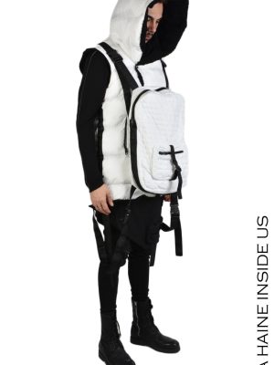 TALENTO SLEEVELESS DOWNJACKET 360GR. White - imagine 6