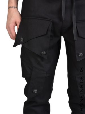 CLIMA TROUSER Bull Jeans Stretch Black - imagine 5