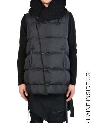 TALENTO SLEEVELESS DOWNJACKET 360GR. Black - imagine 6