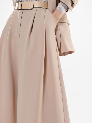 Pantaloni palazzo cu buzunare și săgeți IMPERIAL - imagine 3