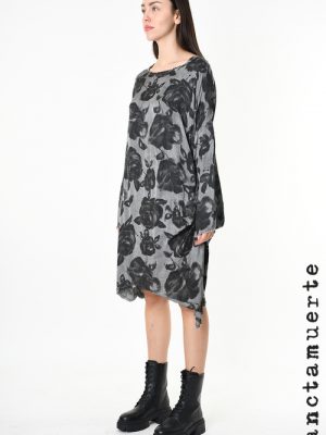 Tricou/Rochie Over Printed SANCTAMUERTE - imagine 3