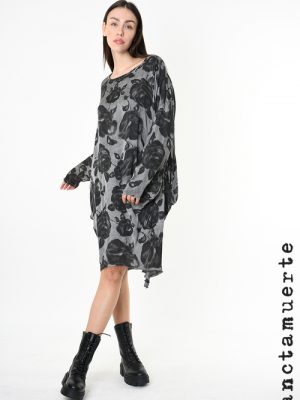 Tricou/Rochie Over Printed SANCTAMUERTE - imagine 5