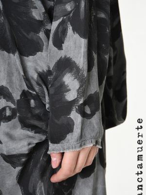 Tricou/Rochie Over Printed SANCTAMUERTE - imagine 8